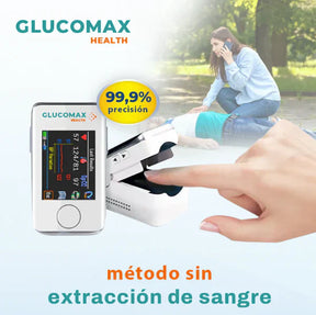 GlucoMax - Medidor Láser no Invasivo [99,9% DE PRECISIÓN]