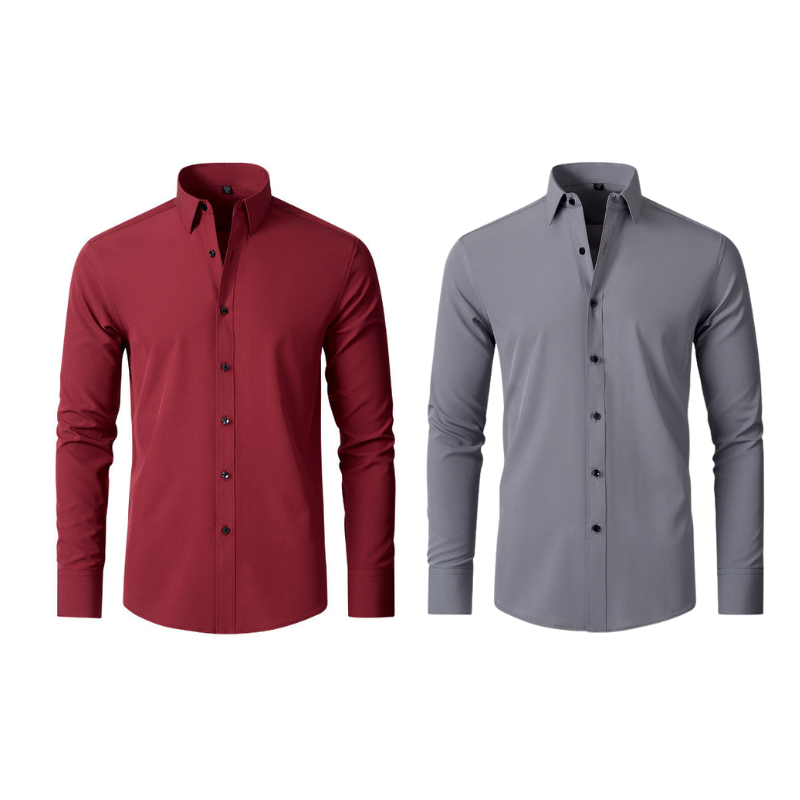 Compra 1 y Lleva 2 | Camisa Ultra Tech Social - Original y Resistente a Arrugas