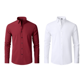 Compra 1 y Lleva 2 | Camisa Ultra Tech Social - Original y Resistente a Arrugas